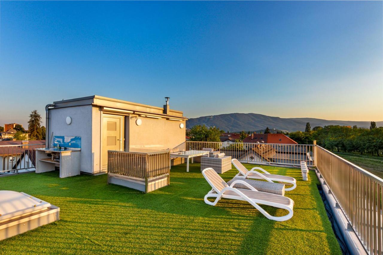 Contemporary Apartment With Rooftop Terrace In Maribor Dış mekan fotoğraf